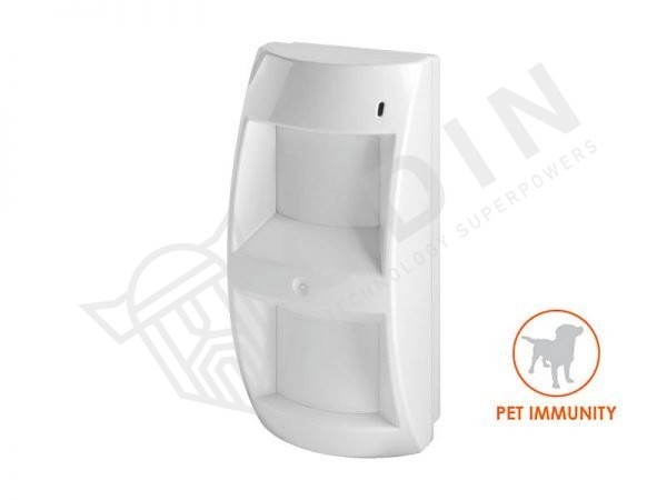 AMC SOUTDOOR/L Sensore da esterno doppio PIR pet immune