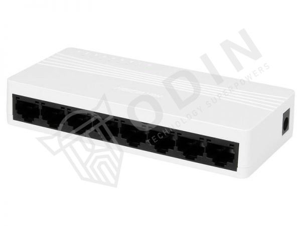 Hikvision DS-3E0108D-E Switch 8 porte ethernet 10/100 Mbps