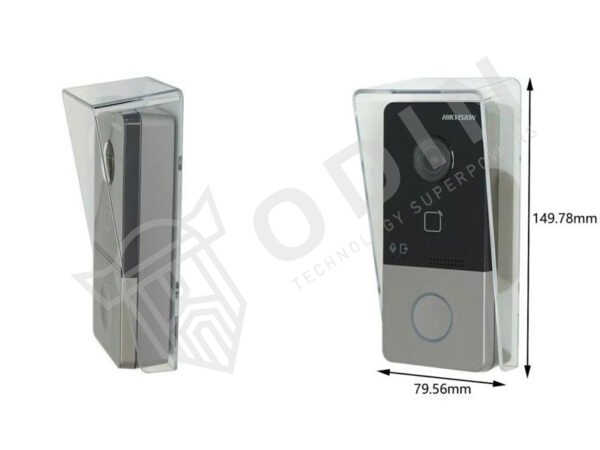 Alternative view of HIKVISION DS-KABV6113-RS Tettuccio protettivo in plastica trasparente per DS-KV6113-WPE1