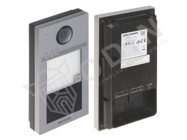 Hikvision DS-KV8113-WME1 Videocitofono wifi 2 MP ottica grandangolo IP65 deocitofono wifi 2 MP ottica grandangolo IP65, alimetazione PoE/12V, antivandalo ed IP, illuminazione fino a 3 mt