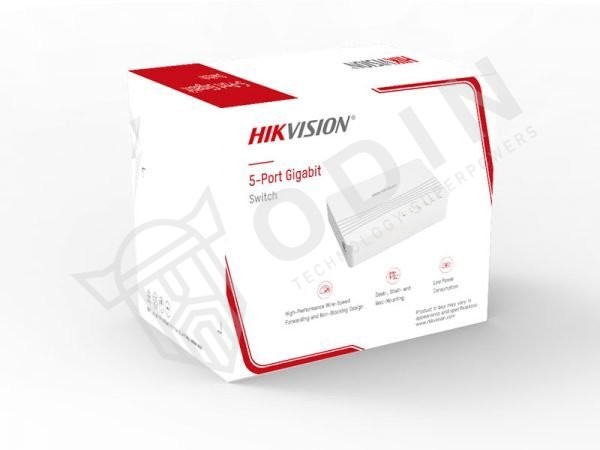 Hikvision DS-3E0505D-E Switch Gigabit 5 porte ethernet 10/100/1000 Mbps