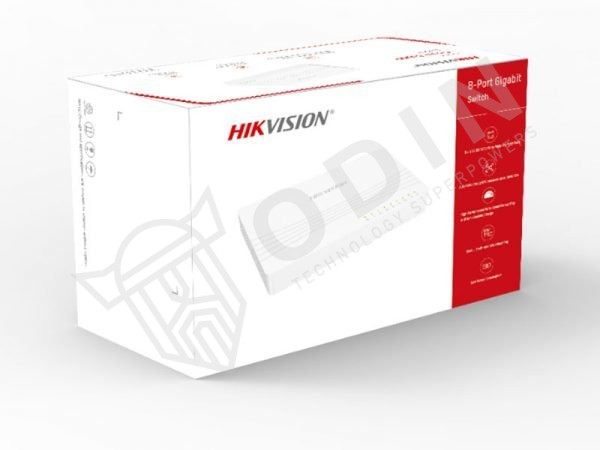 Hikvision DS-3E0508D-E Switch Gigabit 8 porte ethernet 10/100/1000 Mbps