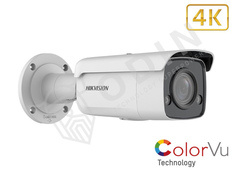 Hikvision DS-2CD2T87G2-L Telecamera ColorVu 4k Acusense bullet Ip 8 Mpx IR 60 mt
