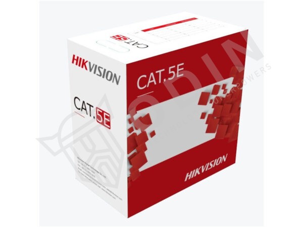 Hikvision DS-1LN5EO-UU/E Cavo UTP Cat5e per esterno in RAME 305 mt colore nero
