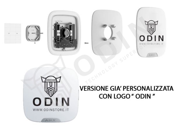 AJAX Brandplate Pannello frontale personalizzanata con logo ODIN per StreetSiren DoubleDeck