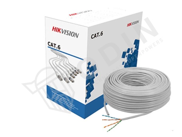 Hikvision DS-1LN6-UE-W Cavo UTP Cat6 per interno in RAME 305 mt colore grigio