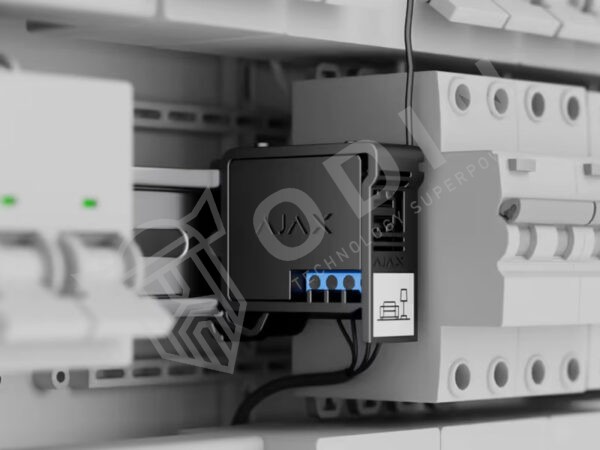 AJAX DIN HOLDER Supporto Guida Din per Relay e WallSwitch