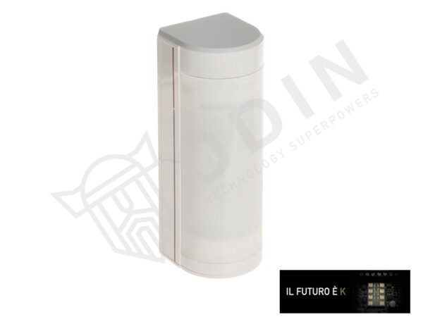 Hikvision DS-PDTT15AM-LM Rilevatore esterno tripla tecnologia portata 15 m filare pet immune fino a 40 kg orientabile