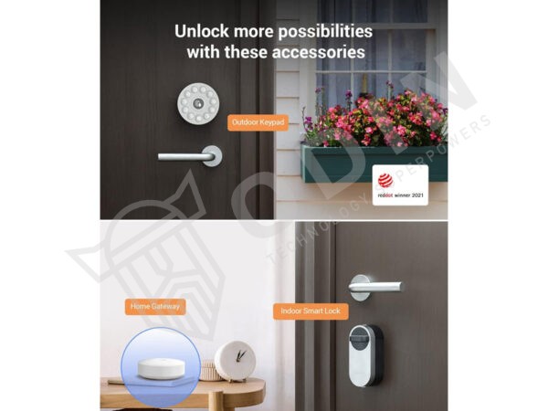 EZVIZ DL01S Smart Lock serratura elettronica con modulo wifi integrato e tastierino con lettore tag