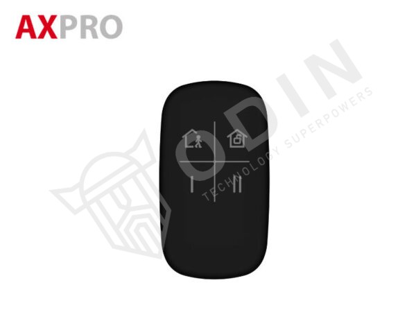 Hikvision DS-PKF1-WE telecomando 4 tasti Tri-X Wireless 868 mhz AX PRO nero