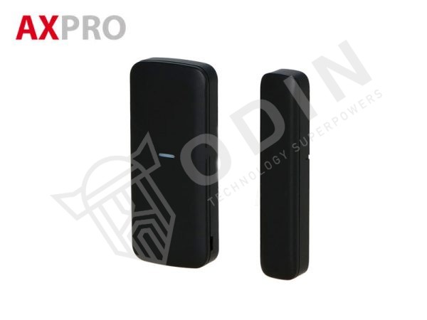 Hikvision DS-PDMCS-EG2-WE contatto magnetico slim Tri-X Wireless 868 mhz AX PRO colore nero