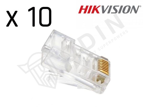 HIKVISION DS-1M01 Plug RJ45 per cavi UTP di categoria CAT5e busta 10 pz