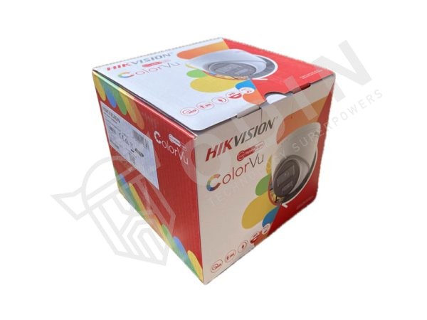 Hikvision DS-2CD1347G2H-LIUF Telecamera Colorvu Smart Hybrid Turret 4 Mpx con microfono e slot per microSD
