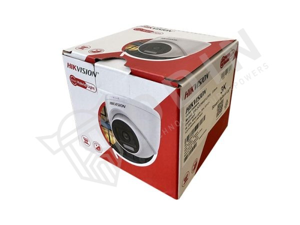 Alternative view of HIKVISION DS-2CE76K0T-LPFS Telecamera turret 3K Dual Light SmartHybrid con microfono ottica 2,8 mm