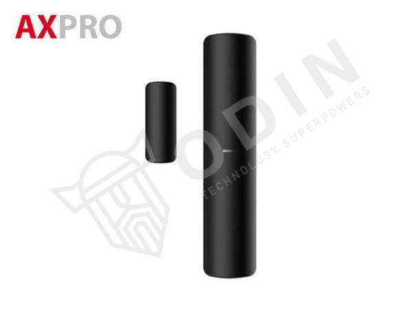 Hikvision DS-PDMC-EG2-WE(B) contatto magnetico Tri-X Wireless 868 mhz con ingresso NC, NO AX PRO colore nero