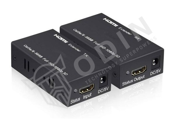 Extender HDMI 1080P Cat5/6 LAN RJ45 fino a 60 mt
