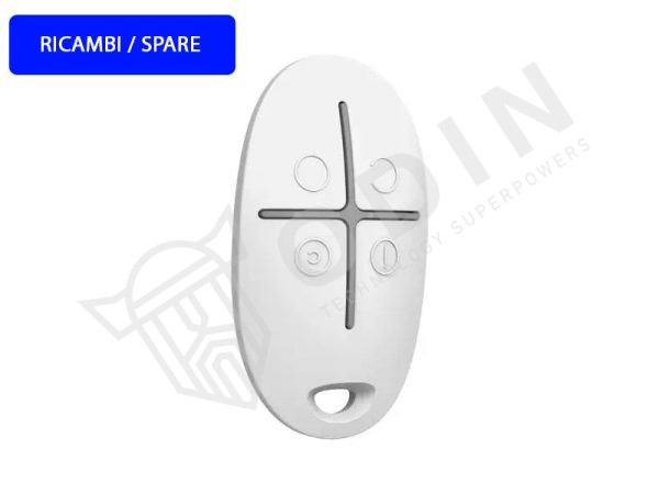 AJAX 12325 Custodia telecomando bianco Ajax Space Control