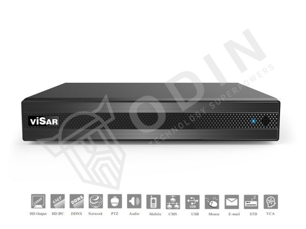 NVR Visar 4 ingressi VSN-T6104B1B 1 HDD fino a 10Tb ideale per telecamere max 6 mpx