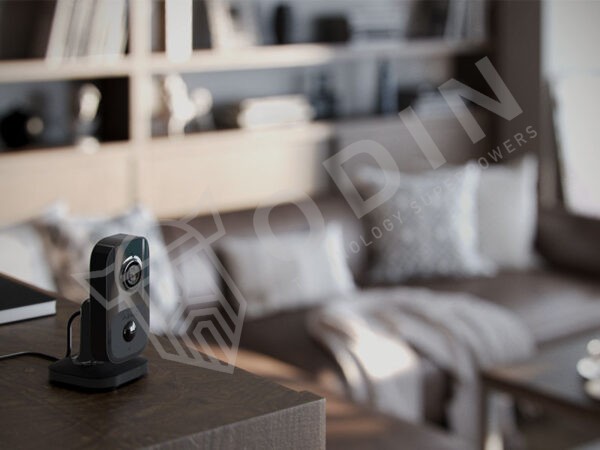 Ajax Telecamera IndoorCam 111567 wi-fi per interni con rilevatore di movimento PIR e IA integrata risoluzione 4 Megapixel