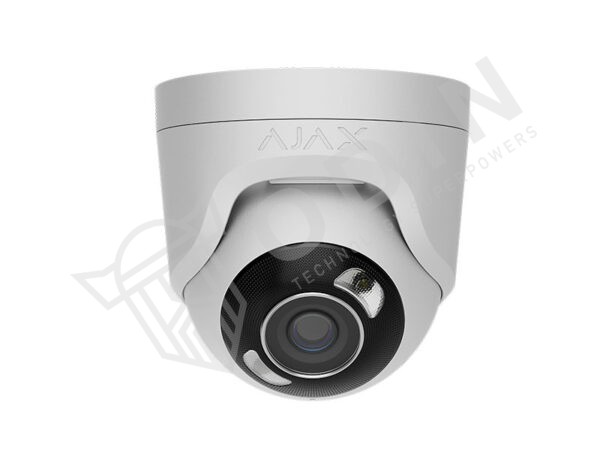 Alternative view of Ajax Telecamera TurretCam HL 126263 IP 5 Megapixel IP65 con microfono 4 mm con slot per micro SD fino a 256GB, IR fino a 50 mt e luce calda