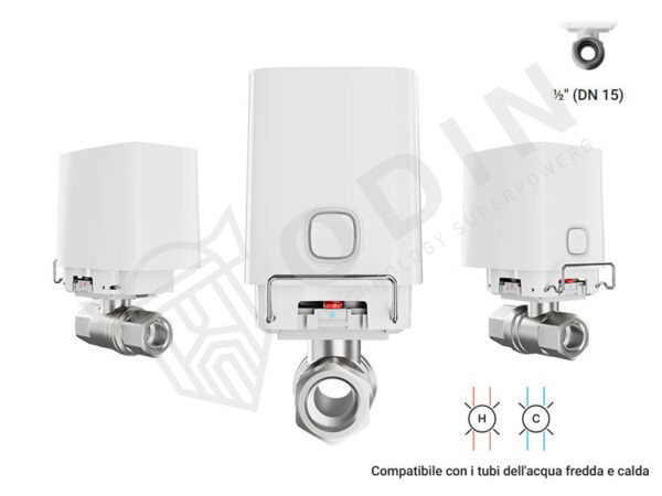 AJAX WaterStop Jeweller Valvola di interruzione dell'acqua controllata a distanza 52271